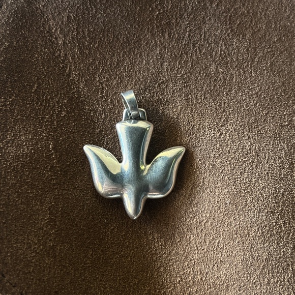 James Avery Silver Dove Pendant